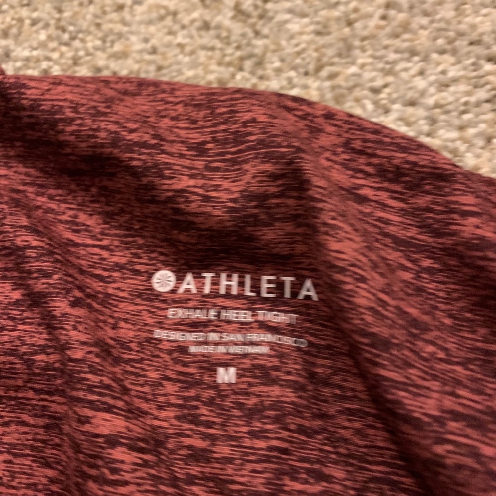 Athleta exhale heel tights